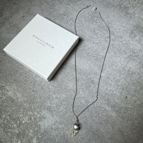 Nina Ullrich Hemisphere Necklace Polished